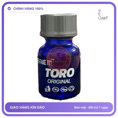 (Che Tên) Popper TORO Original 10ml Chính Hãng USA Cao Cấp Bảo Đảm