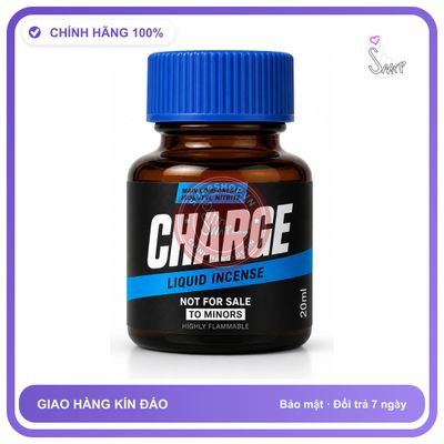 Chai hít tăng khoái cảm kích thích Popper CHARGE 20ml Chính hãng
