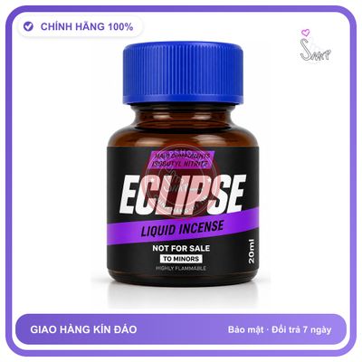 Chai hít tăng khoái cảm kích thích Popper ECLIPSE 20ml Chính hãng