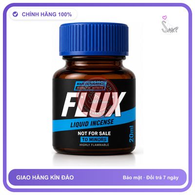 Chai hít tăng khoái cảm kích thích Popper FLUX 20ml Chính hãng