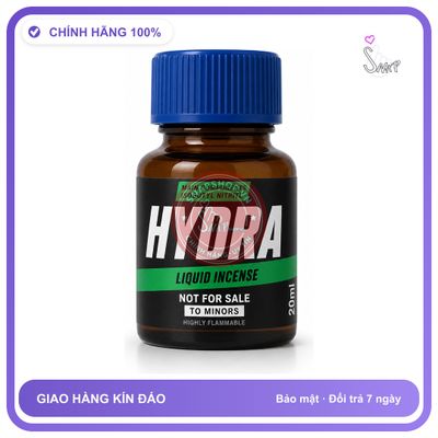 Chai hít tăng khoái cảm kích thích Popper HYDRA 20ml Chính hãng