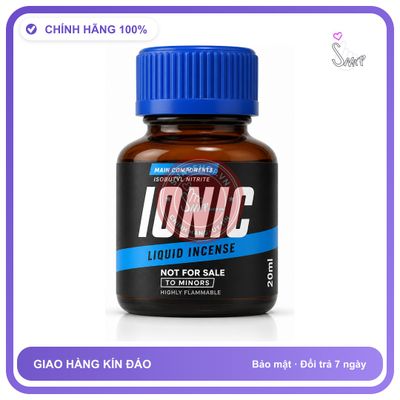 Chai hít tăng khoái cảm kích thích Popper IONIC 20ml Chính hãng