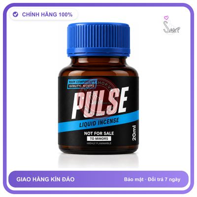 Chai hít tăng khoái cảm kích thích Popper PULSE 20ml Chính hãng