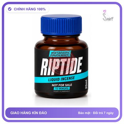 Chai hít tăng khoái cảm kích thích Popper RIPTIDE 20ml Chính hãng