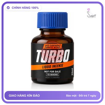 Chai hít tăng khoái cảm kích thích Popper TURBO 20ml Chính hãng