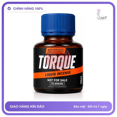 Chai hít tăng khoái cảm kích thích Popper TORQUE 20ml Chính hãng