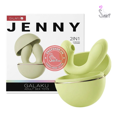 (Snapshop) Trứng rung Galaku Jenny Green Chính Hãng