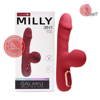 (Snapshop) Đồ chơi cho nữ mini Galaku Milly 3in1 Chính Hãng