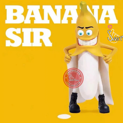 (Snapshop) Tượng Banana Decor – Đồ Trang Trí Hình Chuối Chính Hãng