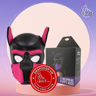 (Snapshop) Neoprene Dog Mask – Mặt Nạ Hóa Trang Đầu Chó Chính Hãng