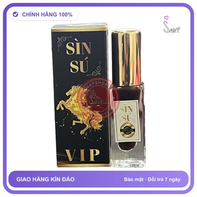 (Che Tên) Sìn Sú Xịt Vip - Chai 6ml Hộp Trắng Kín