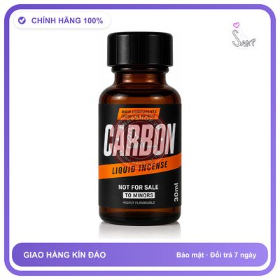 Chai hít tăng khoái cảm kích thích Popper CARBON 30ml Chính hãng