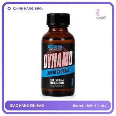 Chai hít tăng khoái cảm kích thích Popper DYNAMO 30ml Chính hãng