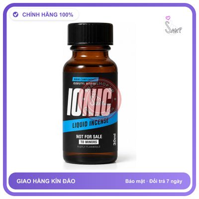 Chai hít tăng khoái cảm kích thích Popper IONIC 30ml Chính hãng