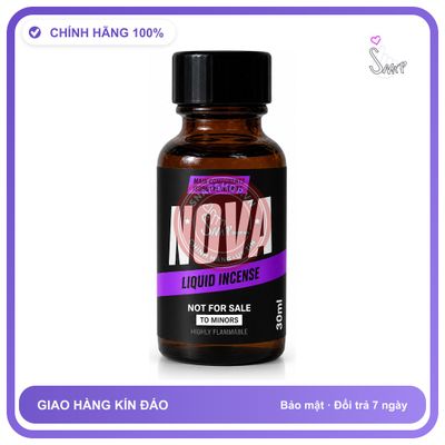 Chai hít tăng khoái cảm kích thích Popper NOVA 30ml Chính hãng