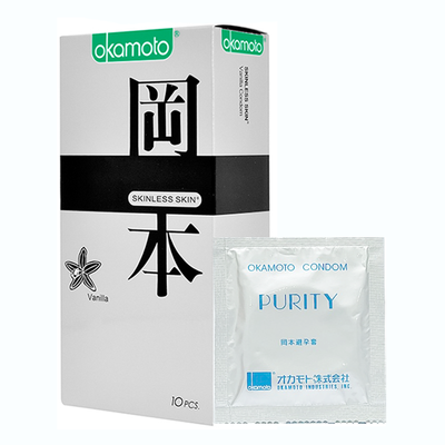Bao Cao Su Okamoto Skinless Skin Purity - Không Mùi Tinh Khiết
