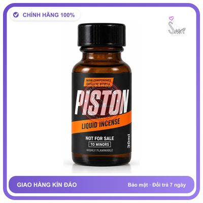 Chai hít tăng khoái cảm kích thích Popper PISTON 30ml Chính hãng