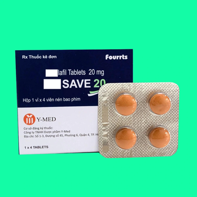 Viên uống hỗ trợ sinh lý Nam Giới Meyrafil 10mg – Vỉ 4 Viên Chính hãng