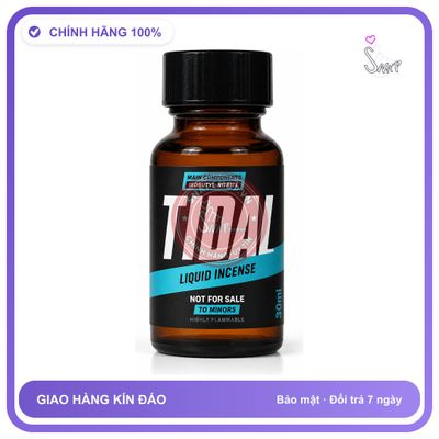 Chai hít tăng khoái cảm kích thích Popper TIDAL 30ml Chính hãng
