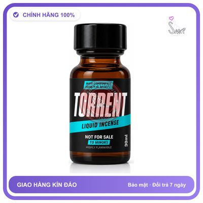 Chai hít tăng khoái cảm kích thích Popper TORRENT 30ml Chính hãng