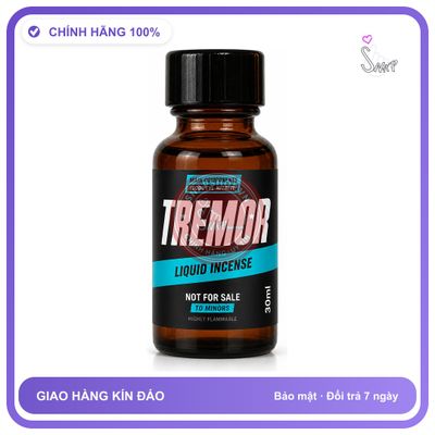Chai hít tăng khoái cảm kích thích Popper TREMOR 30ml Chính hãng