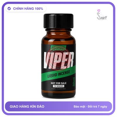 Chai hít tăng khoái cảm kích thích Popper VIPER 30ml Chính hãng
