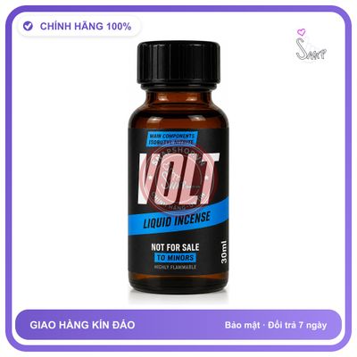 Chai hít tăng khoái cảm kích thích Popper VOLT 30ml Chính hãng