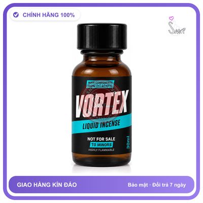 Chai hít tăng khoái cảm kích thích Popper VORTEX 30ml Chính hãng