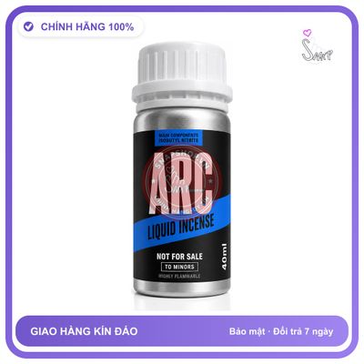 Chai hít tăng khoái cảm Popper Khô ARC 40ml Chính hãng