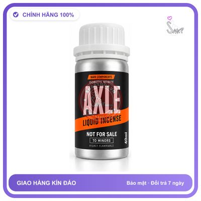 Chai hít tăng khoái cảm Popper Khô AXLE 40ml Chính hãng