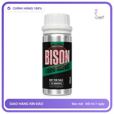 Chai hít tăng khoái cảm Popper Khô BISON 40ml Chính hãng