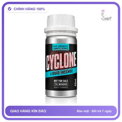 Chai hít tăng khoái cảm Popper Khô CYCLONE 40ml Chính hãng