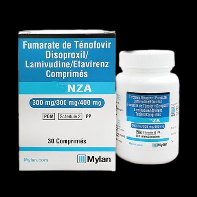 Viên uống Avonza – 300/300/400 phòng ngừa HIV sau QHTD ức chế virut 30 viên