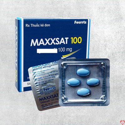 Viên uống hỗ trợ phái mạnh tăng bản lĩnh đàn ông Maxxsat 100mg 4 Viên