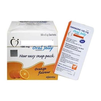 Thạch Trái Cây Kama Oral Jelly 100mg 1 gói dành cho nam hỗ trợ tăng cường sinh lý