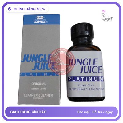 (Che Tên) Popper Jungle Juice Platinum Chai 30ml Hộp Trắng Kín