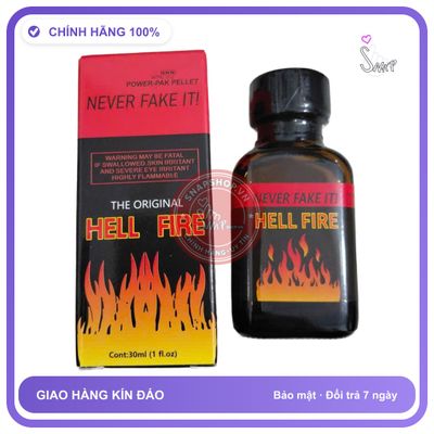 (Che Tên) Popper The Original Hell Fire 30ml Cao Cấp Bảo Đảm