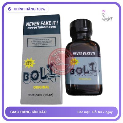 (Che Tên) Popper Bolt Original 30ml Never Fake It - Snapshop