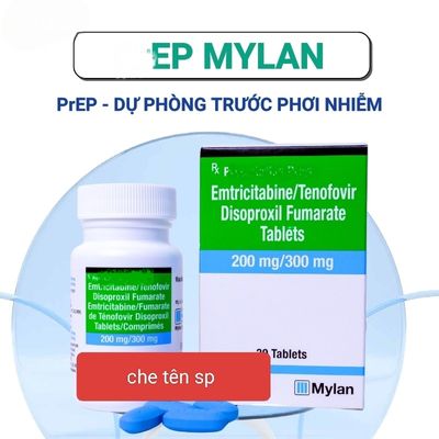  Mylan – Chính Hãng, Dự phòng trước phơi nhiễm HIV, che tên sp