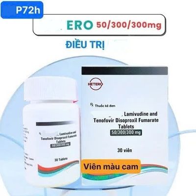 (Fullbox) HETERO viên màu CAM ngừa HIV 72h Chính hãng