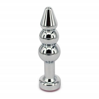 HẬU MÔN INOX ĐÍNH ĐÁ PHÁT SÁNG ĐẦU NHỌN 3 KHẤC - PHÍCH CẮM Nhập Khẩu Chính Hãng