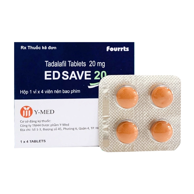 Edsave - Viên Uống Hỗ Trợ Phái Mạnh 20 Vỉ 4 Viên Chính Hãng