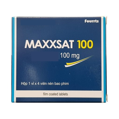 Viên uống hỗ trợ cường dương tăng sinh lý  Maxxsat 100mg 4 viên chính hãng 408558
