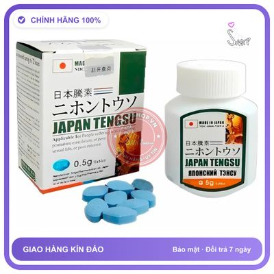 Tengsu - Hộp 16 Viên Uống Japan hỗ trợ phái mạnh Chính Hãng Giao Kín