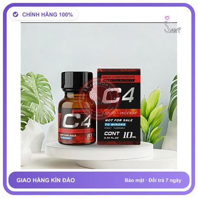 Popper Usa, hàng, mạnh phê lâu, kéo dài thời gian quan hệ 10ml - Chai hít Chính Hãng
