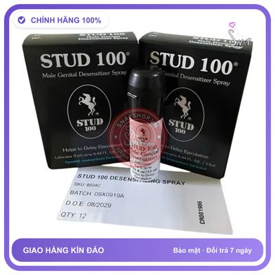 Stud - Xịt cho nam giới 100 Anh Quốc Chính Hãng Giao Kín