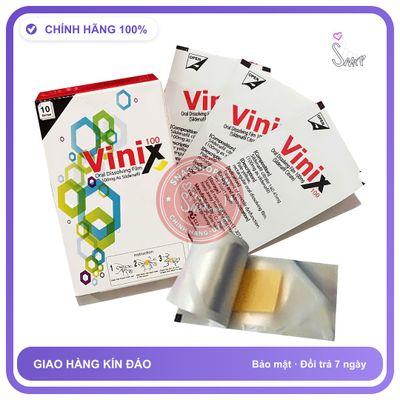 Vinix - Tem Hàn Quốc HỘP 10 TEM 100mg Giao Kín Đáo