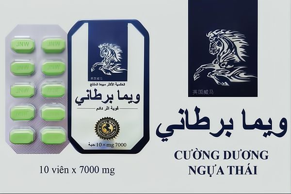 Ngựa thái chính hãng, cực mạnh, phê lâu, cương cứng liên tục, có tem chống hàng giả, sale giá sốc 
