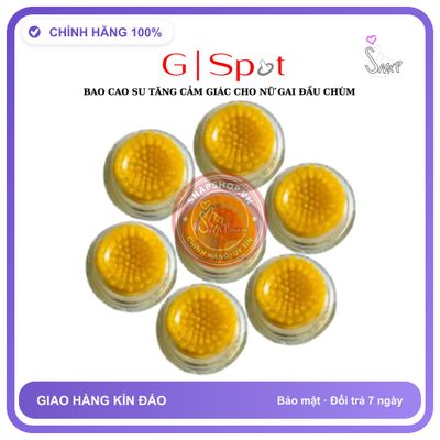 Sản Phẩm Chính Hãng Loại 1 - Bao Su Cao Cấp Tăng Cảm Giác Cho Nữ Gai Đầu Chùm Chôm Chôm