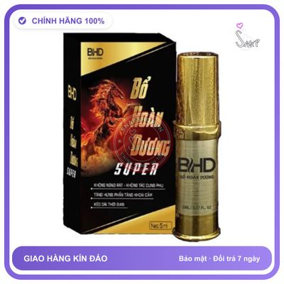 Dòng Cao Cấp Chính Hãng - Dung Dịch Xịt Bổ Hoàn Dương Super dành cho nam giới chống XTS